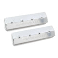 SBC Billet Rail Fab. Alm Valve Covers wo/Hole