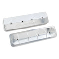 SBC Billet Rail Fab. Alm Valve Covers wo/Hole