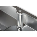 Billet Rail Fab. Alm Valve Covers w/Oil Cap