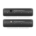 SBC Muscle Car Valve Covers w/Holes Black