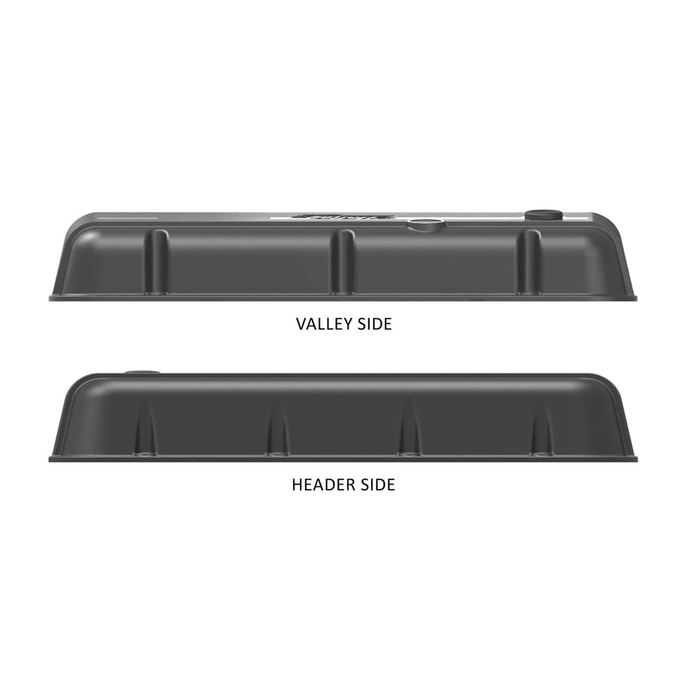 BBC HOLLEY VALVE COVERS,FINNED,NON-EMIS,
