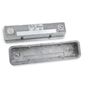 SBC M/T Valve Cover Set - Polished