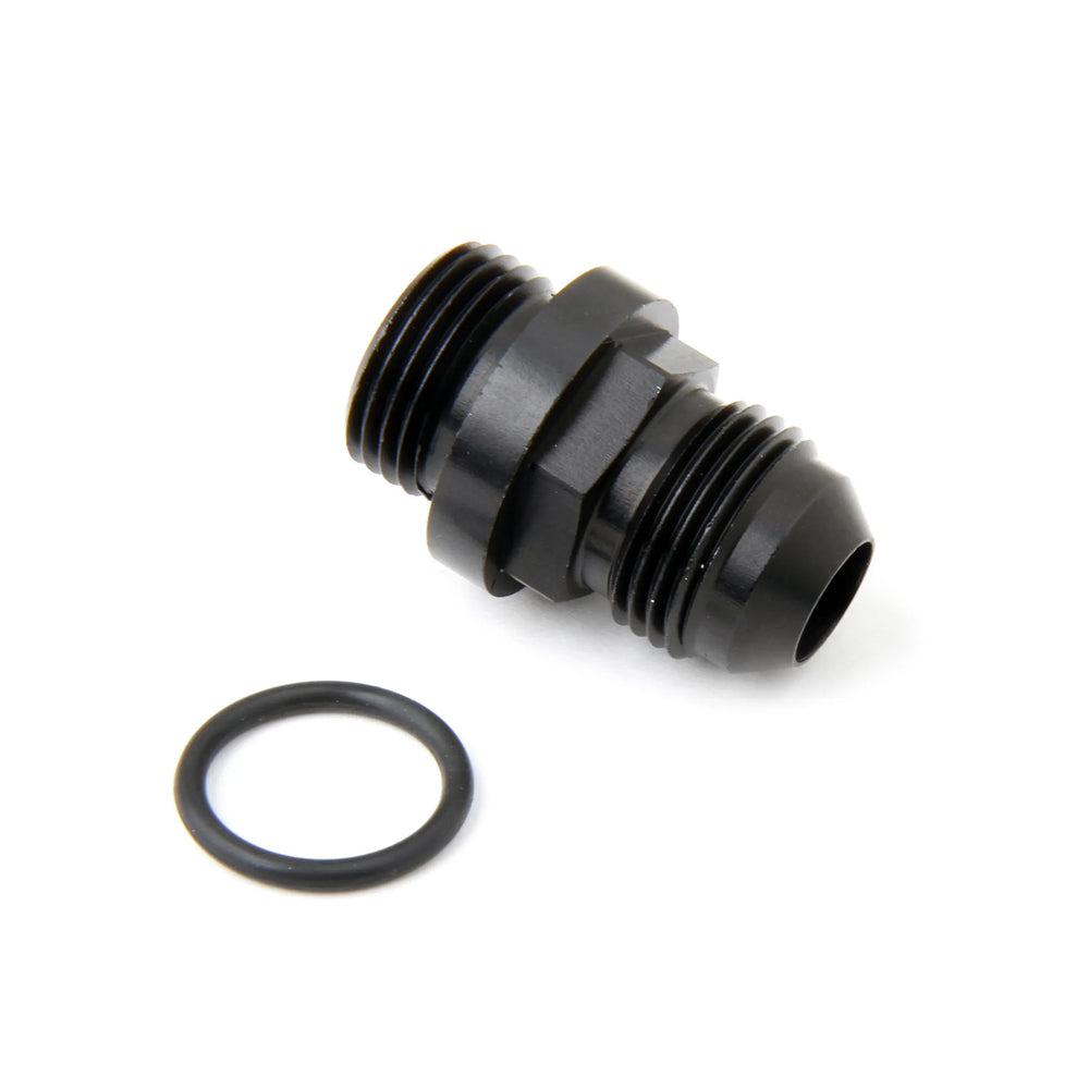 FUEL INLET FITTING (SHORT -6 STYLE) BLAC