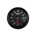 2-1/16 HOLLEY VOLT GAUGE-BLK