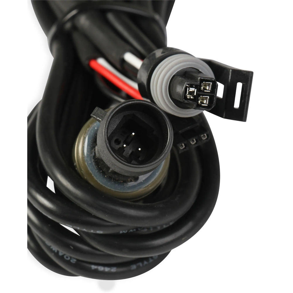 2-1/16 HOLLEY BOOST/VAC GAUGE-BLK