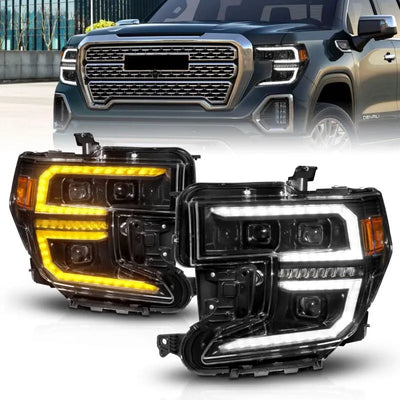 ANZO black headlights