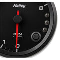 3-3/8 HOLLEY 8K TACH W/SHFT LGT-BLK