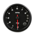 3-3/8 HOLLEY 8K TACH W/SHFT LGT-BLK