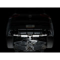 AWE Tuning exhaust installed view