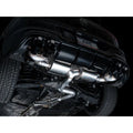 AWE Tuning exhaust installed view