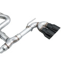 AWE Tuning exhaust detail