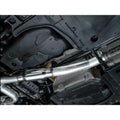 AWE Tuning exhaust installed view