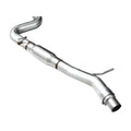 AWE Tuning exhaust installed view