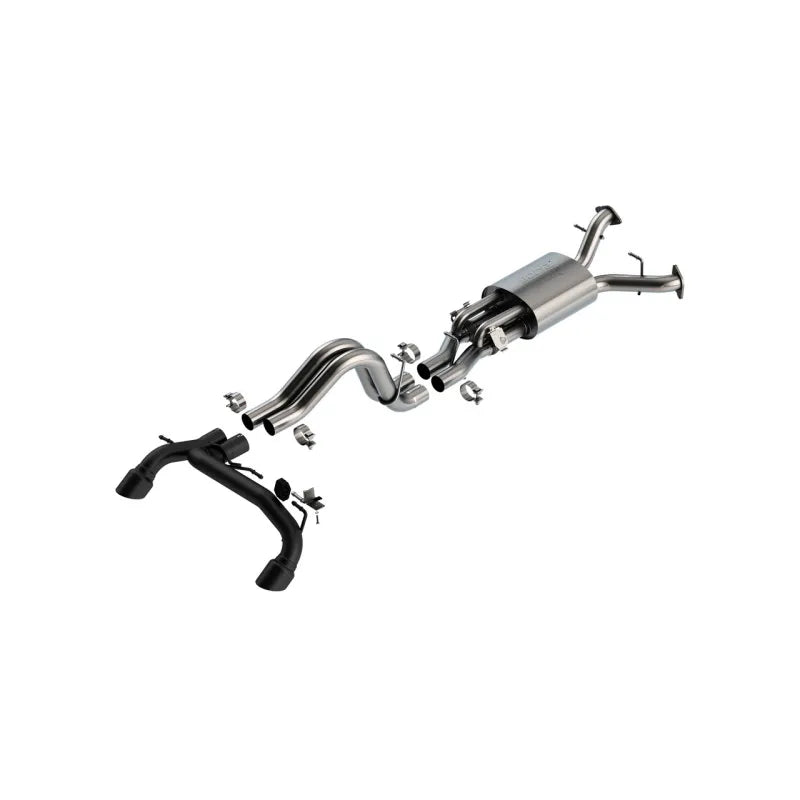 Borla black cat-back exhaust