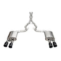 CORSA Performance black cat-back exhaust