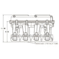 LS3 HI-RAM, INTAKE MANIFOLD CARB, 2 X 41