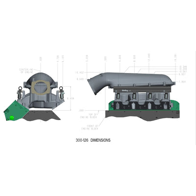 LS3 MID-RISE EFI INTAKE MANIFOLD KIT W/