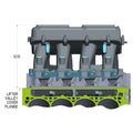 MANIFOLD BASE, LT1 HI-RAM WITH PORT INJE
