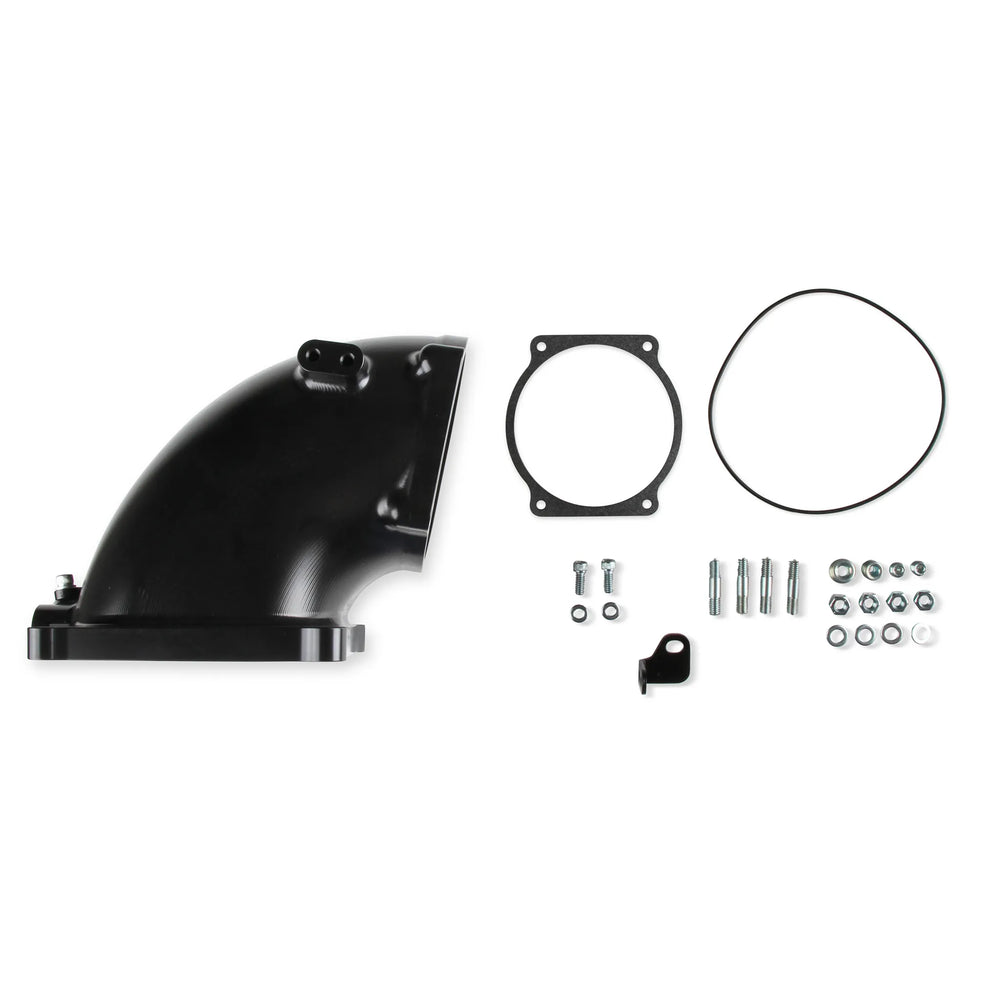 KIT, BILLET ELBOW GM LS TO 4500 BLACK
