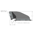 KIT, SIDE THROT LID 95MM SILVER GM