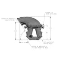 MFLD KIT, FORD 302W HI-RAM 105MM SIDE BK