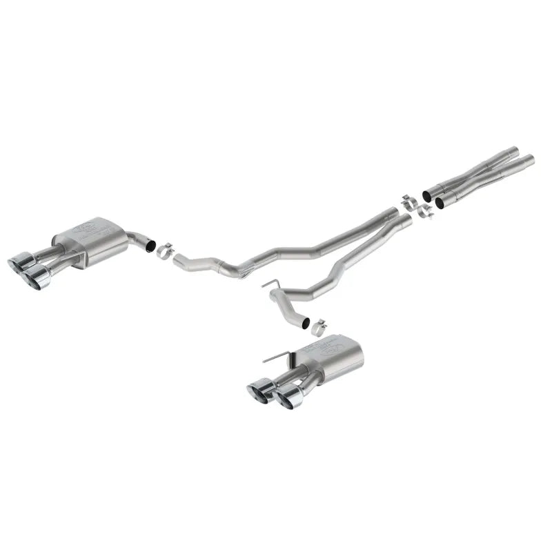 Ford Racing chrome cat-back exhaust