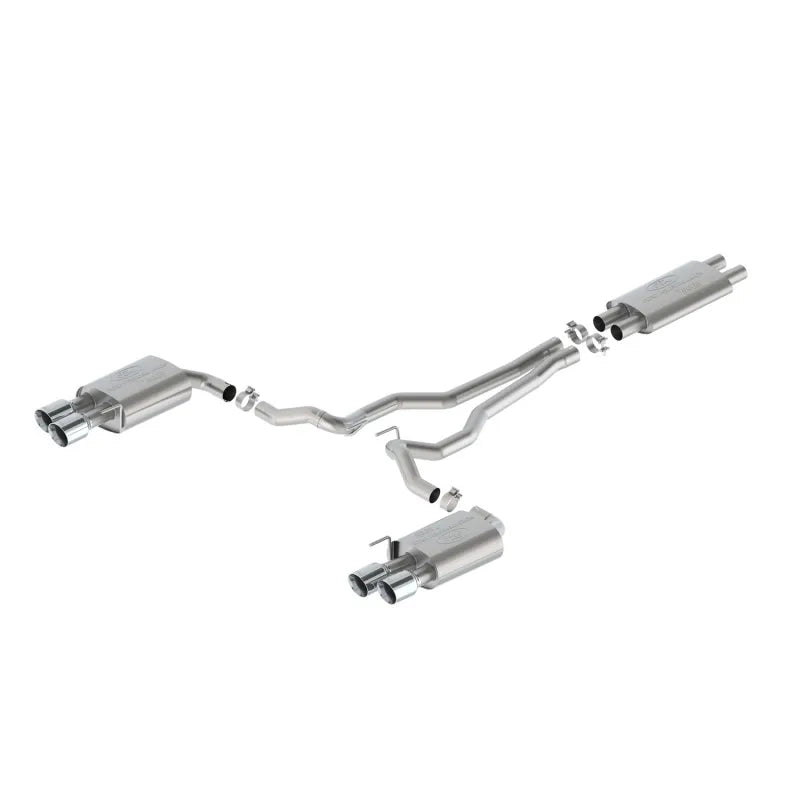 Ford Racing chrome cat-back exhaust