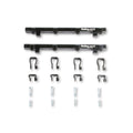 BASE IM & FUEL RAILS, LS1 LO-RAM, SATIN