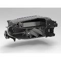 Ford Racing auto part close-up