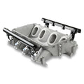 BASE MANIFOLD & RAILS, LS3 LO RAM, SATIN