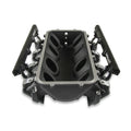 BASE MANIFOLD & RAILS, LS3 LO RAM, BLACK