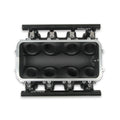 BASE MANIFOLD & RAILS, LS3 LO RAM, BLACK
