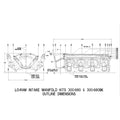 LS3 Low Ram Intake Kit Single Injector Frt Feed