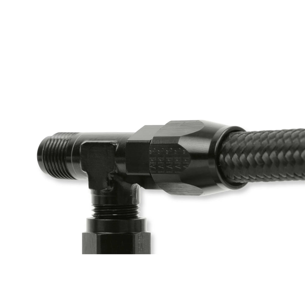 Fuel Inlet Fitting 6an Ano-Tuff w/Pro-Lite Hose