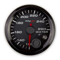 21/16 COOLANT TEMP GAUGE 120260F CAN BLACK