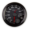 Holley gauge close-up