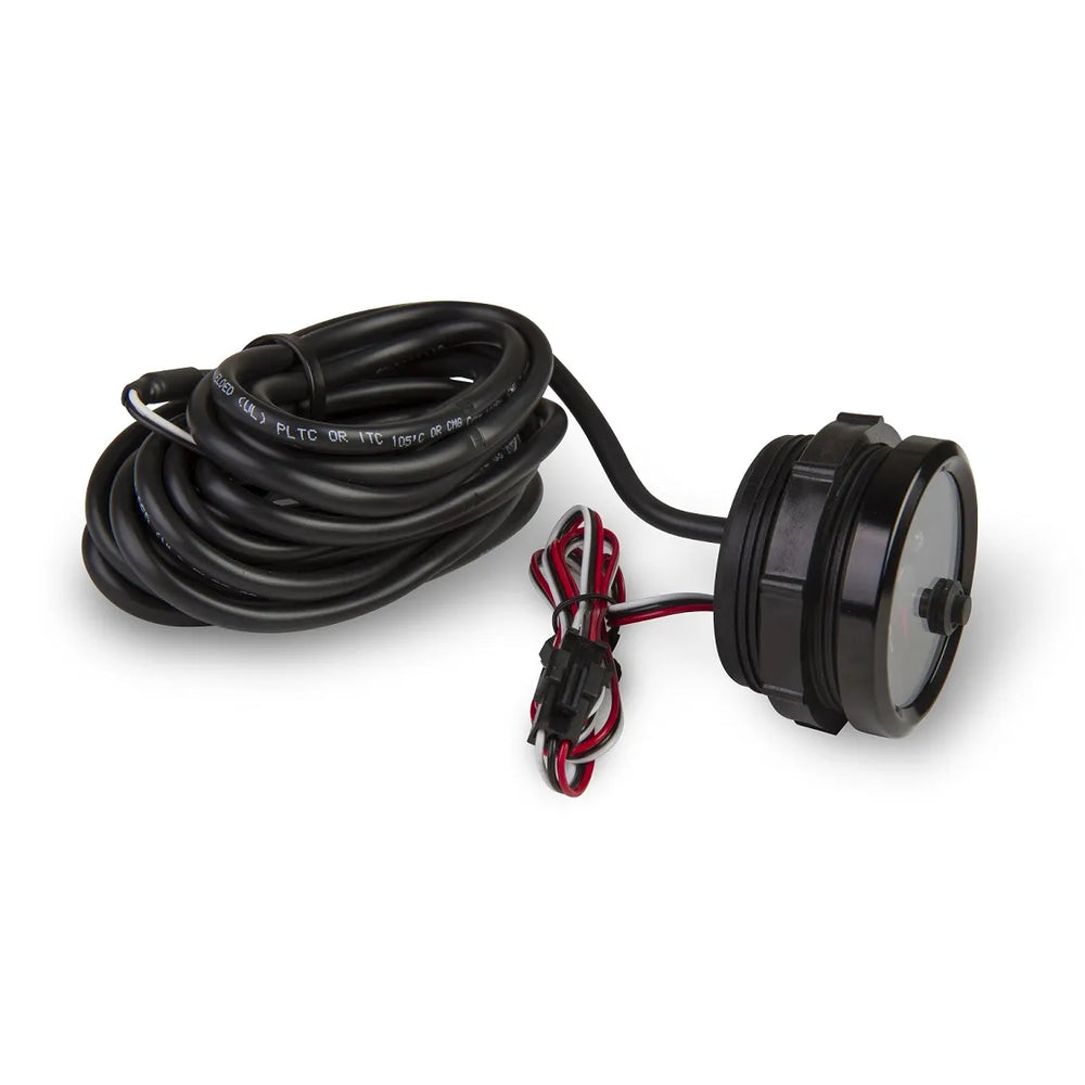 21/16 FUEL LEVEL GAUGE PROGRAMMABLE WHITE