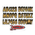 Hardline black auto part