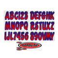 Hardline red auto part