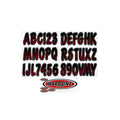Hardline black auto part