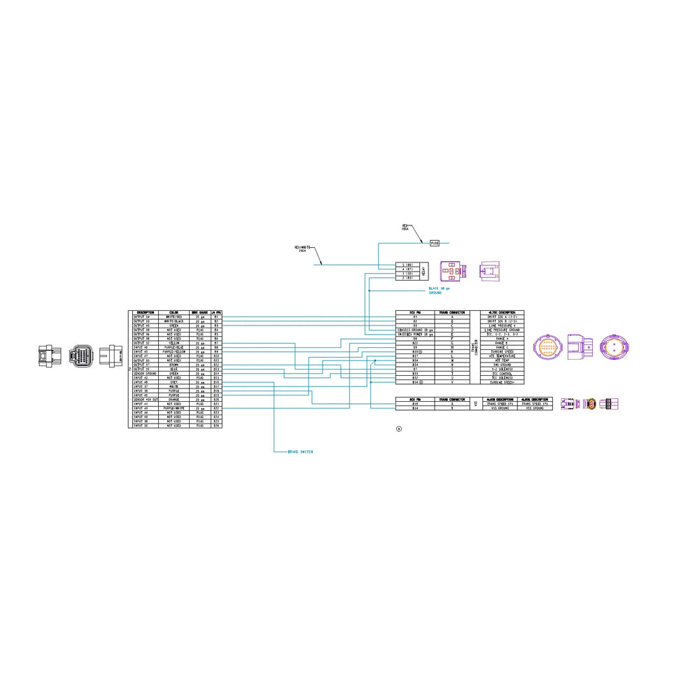GM 4L60 (2009+) TRANS HARNESS