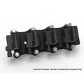 3RD GEN LS REMOTE COIL RELOCATION BRACKET BLACK