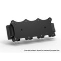 3RD GEN LS REMOTE COIL RELOCATION BRACKET BLACK