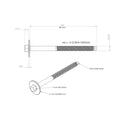 TALL LS VALVE COVER BOLT (SET OF 8)