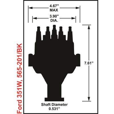 Holley black auto part