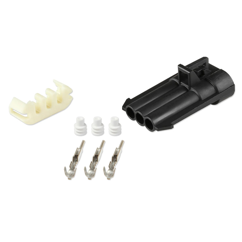 METRIPACK, 3 CAVITY, MALE, BLACK