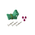WEATHER PACK, 3 CAVITY, TOWER, GREEN