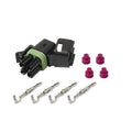 WEATHER PACK, 4 CAVITY, TOWER, BLACK