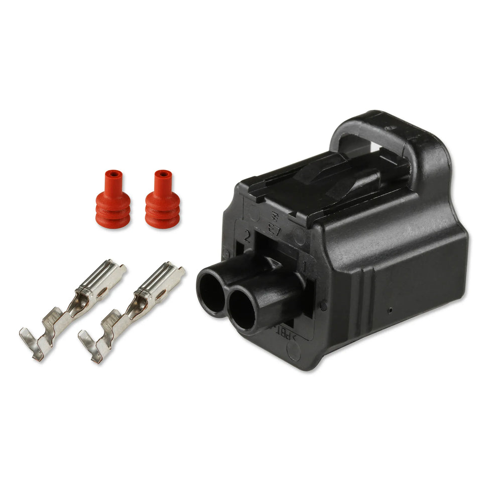 SSC, 2 CAVITY, BLACK CONNECTOR