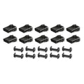 METRIPACK, 10 CAVITY, MALE, BLACK